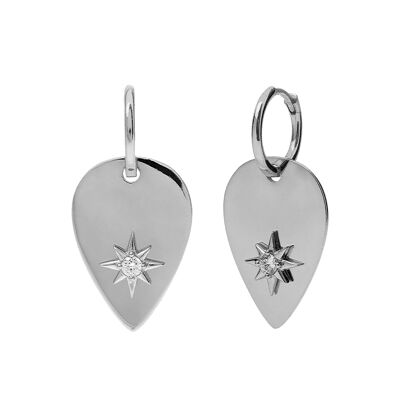 Arpeggio silver earrings