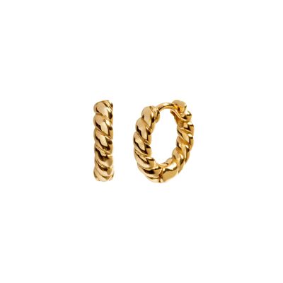 Madeleine gold hoops