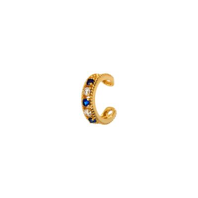 INDIGO GOLD EAR CUFF