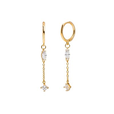 Beverly gold earrings