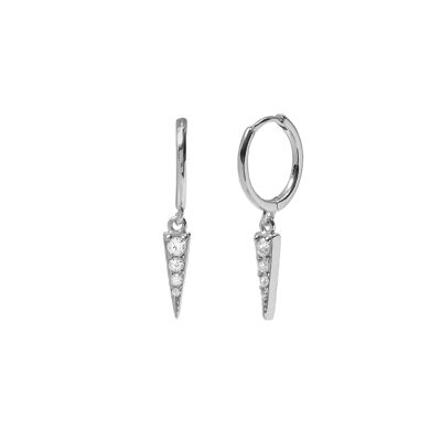 Jack silver earrings