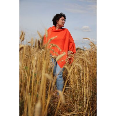 Poncho in cashmere PAULE