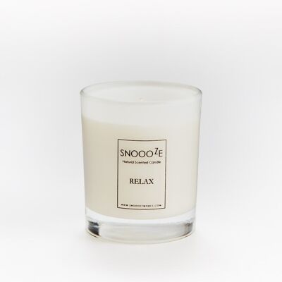 Natural scented Snoooze candle - Relax