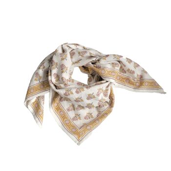 Foulard imprimé “fleurs indiennes” Coton Flowers Enfant 1