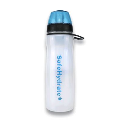 Bottiglia con filtro per l'acqua SafeHydrate