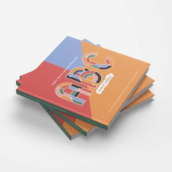 Livre et affiche éducatifs pour enfants ABC 123 - Coloré 3