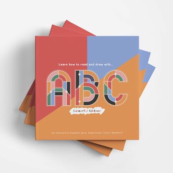Livre et affiche éducatifs pour enfants ABC 123 - Coloré 7