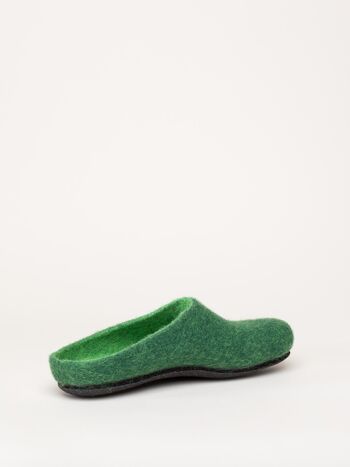 Chaussons en feutre Magicfelt AN 709 Vert foncé (43-46) 4