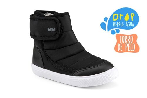 Bibi Agility Drop Boots - Black with Fur - water repellent