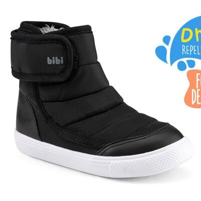 Bibi Agility Drop Boots - Black with Fur - water repellent