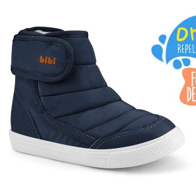 Bibi Agility Drop Boots - Navy with Fur - water repellent