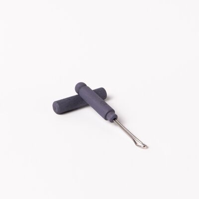 Earpick con tapa - Tinte morado