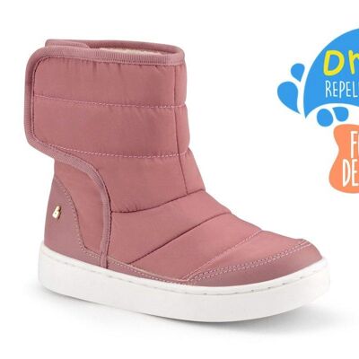 Bibi Drop Urban Boots - Pink with Fur - water repellent