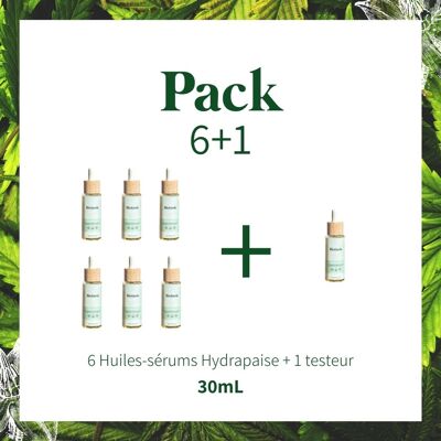 Lot 6 x Hydrapaise® oil 30mL + 1 FREE TESTER