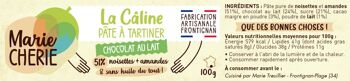 Pâte à tartiner "La Câline" / 100g 2