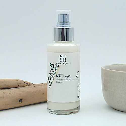 Lait corps, amande douce et lavande 100ml