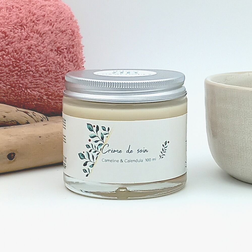 Crema curativa, camelina e calendula 100ml