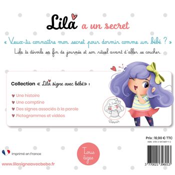 Livre enfant : Lila a un secret 2