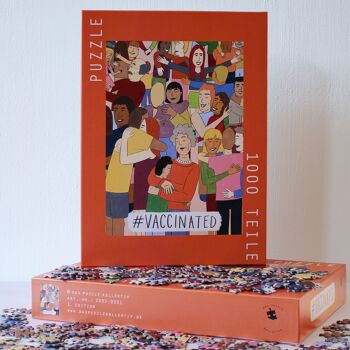 Le puzzle collectif 1000 pièces #VACCINÉS 1