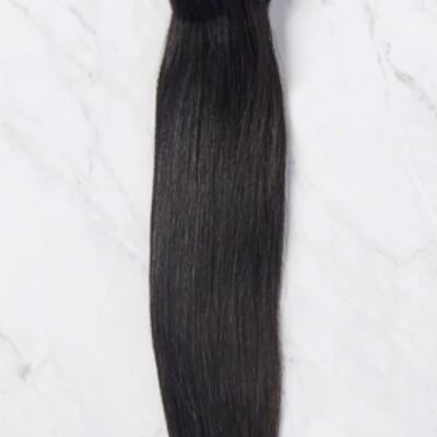 Extension de cheveux vierges droites de 12 pouces.