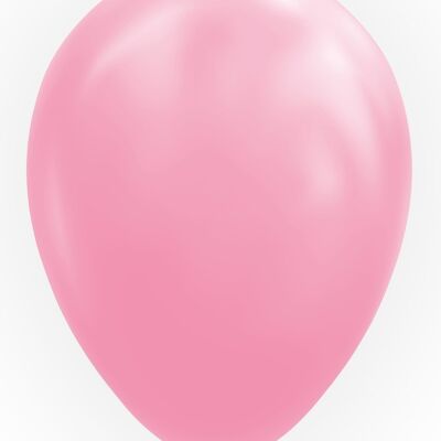 10 Globos 12" rosa