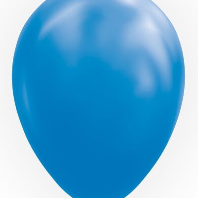 10 Ballons 12" bleu royal