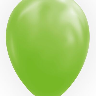10 palloncini 12" verde lime