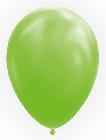 10 Ballons 12" vert lime 1
