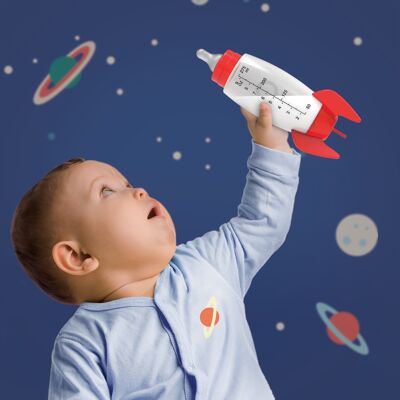 Weltraumrakete Babyflasche