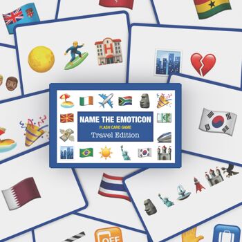 Name The Emoticon - Voyage - Jeu de Cartes 3