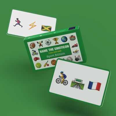 Nom l'émoticône - Sports - Jeu de cartes