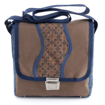 City Bag Waterfall Corc blue