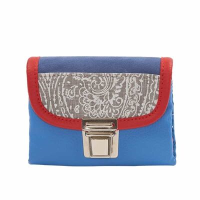 Portemonnaie Cherish blue-red
