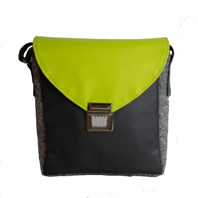 Petal Bag Kiwi-Grey