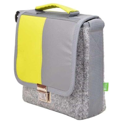 Bike Bag Bicolor kiwi-grey