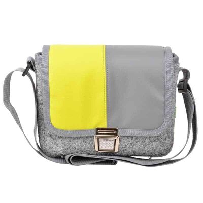 XS Bag Bicolor kiwi-grey