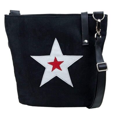 DAILY BAG Double Star red-silver