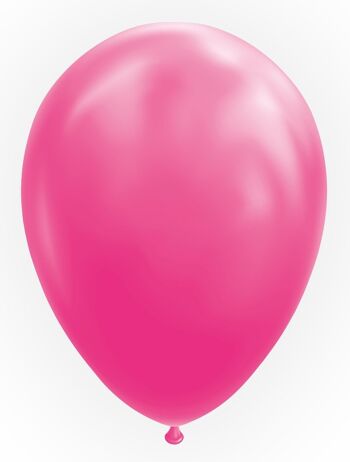 10 Ballons 12" rose vif 1