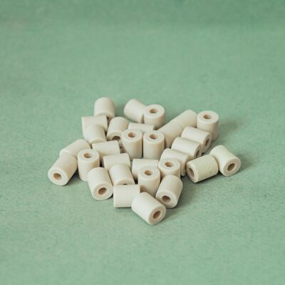 EM® gray ceramic beads in bulk 500g (approximately 350 beads)