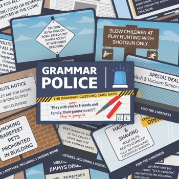 Grammaire Police - Jeu de Cartes 3