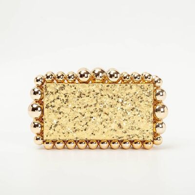 Saint Tropez Diamond 18K Gold Karat Evening Bag__