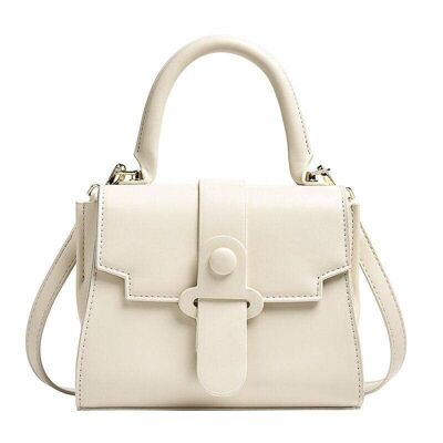 Off White Beige Latoya Chez Key Bag__