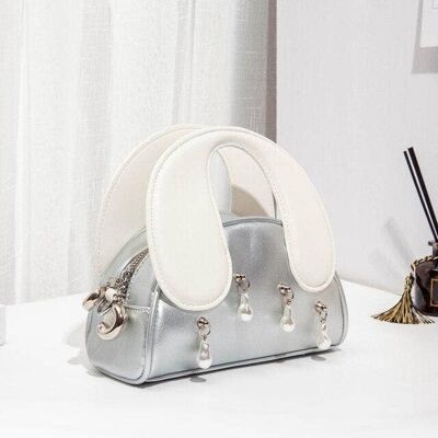 Saint Tropez Crescent Pearl Charms Bag__