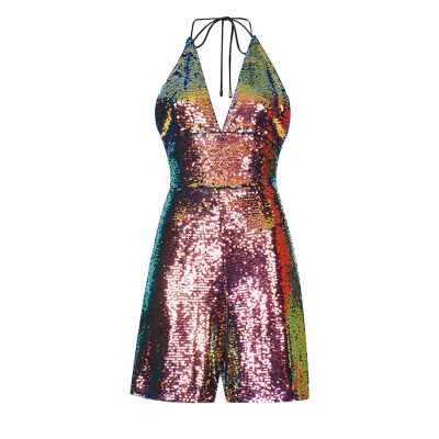 Mercury Sequin Playsuit