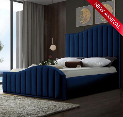 Duval Upholstered Bed Frame - 6.0FT Super King