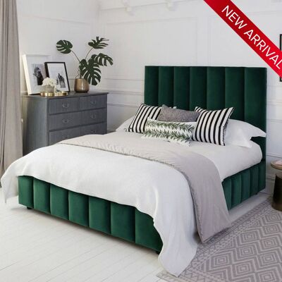 Linoso Upholstered Bed Frame - 4.6FT Double