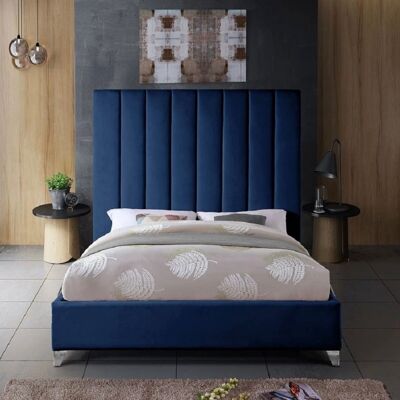 Zelda Upholstered Bed Frame - 4.6FT Double - 66 Inches