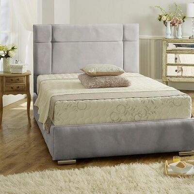 Milan Upholstered Bed Frame - 5.0FT King Size