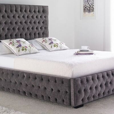 Abbott Chesterfield Upholstered Bed Frame - 3.0FT Single