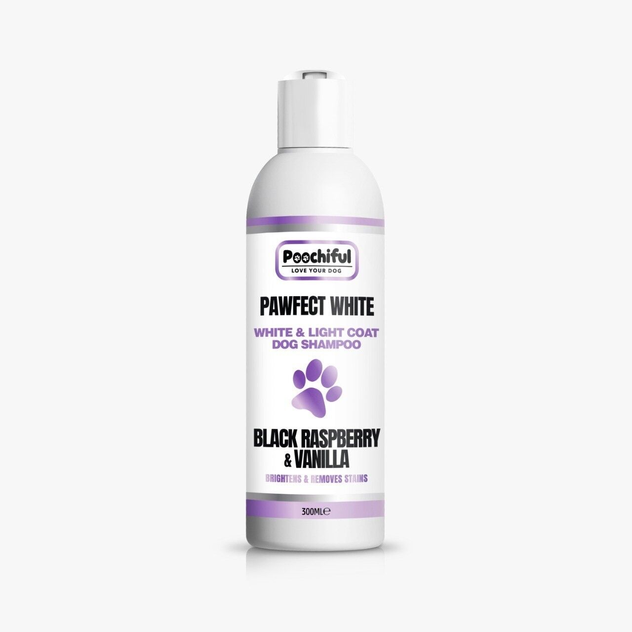 Poochiful Pawfect White Dog – White & Light Hundeshampoo 300ml
